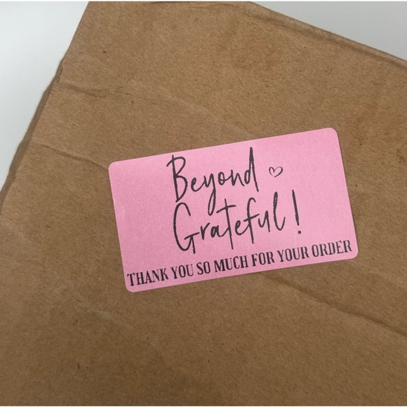 Thank You Stickers for Poshmark 2" | shipping supplies 100 pcs - Picture 4 of 13